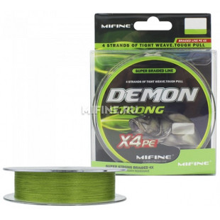 Плетеный  шнур MIFINE DEMON STRONG X4 100м 0,18 15,1кг