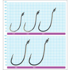Крючок OWNER 5136-3/0  BC офсетный