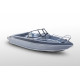 Лодка VOLZHANKA 53 Fish серый, фальшборт карбон 53F 06 B525