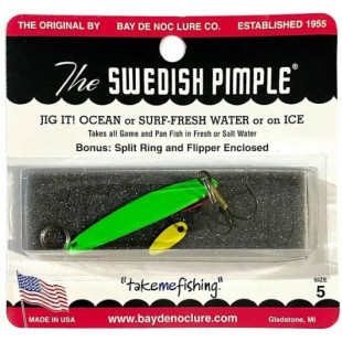 Блесна Swedish Pimple #5 Sp.Moss