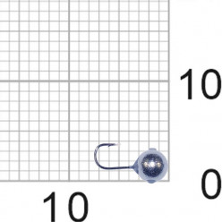 Мормышка Шар с трубочкой d3,1мм 0,24гр серебро кр. Owner