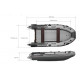Лодка надувная SKAT TRITON 350 темно-серый/оранжевый