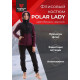 Костюм флисовый POLAR LADY Вишня/черный р-р 40/42-170/176