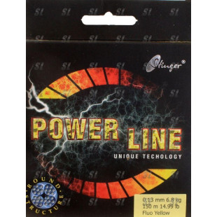 Плетеный шнур Stinger Power Line 150м yellow 0.13мм