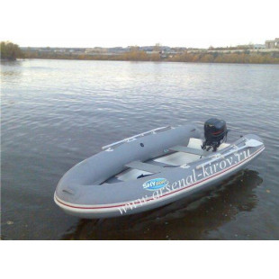 Катер SkyBoat 360RC серый плас./сер.бал.