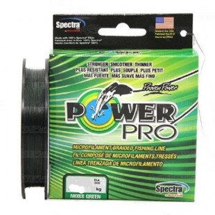 Плетеный шнур Power Pro 92м Moss Green 0.23мм 15кг