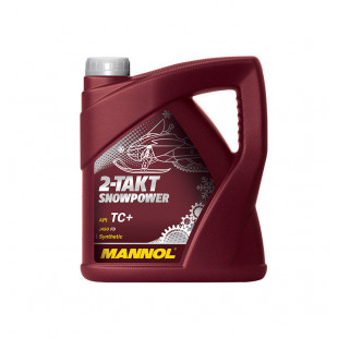 Mасло MANNOL SNOWPOWER 2-такт.4л синтетика