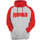 Толстовка RAPALA Sweatshirt серая с красными рукавами р. М