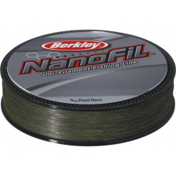 Плетеный шнур Berkley Nanofil Lo-Vis Green 0.12мм 125м