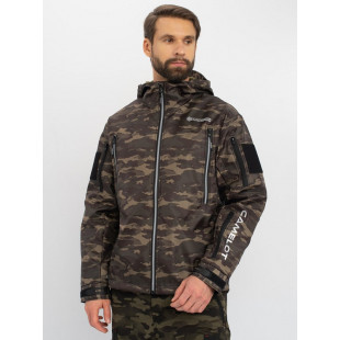 Куртка демисез. Камелот цв.Mилитари тк.Softshell р.44-46/170-176