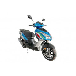 Скутер F1 49cc синий