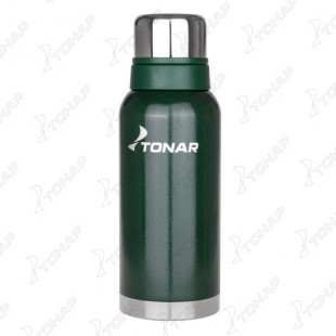 Термос 1000ML с ситечком зеленый (2 крышки-кружки) TONAR HS.TM-057-G