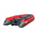 Лодка Reef Triton 360 Fi НД с интегрированным фальшбортом (черный/красный)