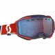 Очки Scott Fury Snow Cross б/р Red/Blue/Enhancer/Blue/Chrome