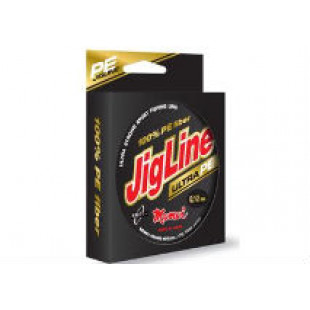 Плетеный шнур JigLine Ultra PE 0.24мм 18кг 100м жел