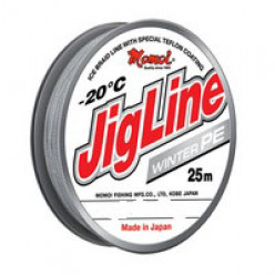 Плетеный шнур  JigLine Winter 25м 0.08мм 5,6кг