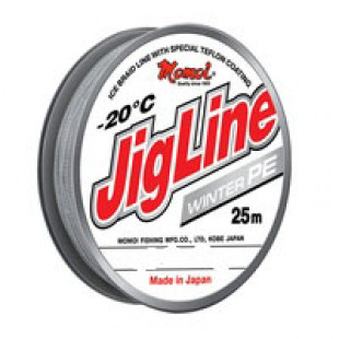 Плетеный шнур  JigLine Winter 25м 0.10мм 7.0кг