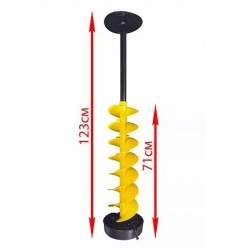 Шнек пластиковый ледобура KYODA d150 мм ED0506L