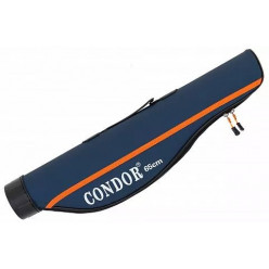 Чехол для зимних удочек Condor L-65 жёсткий цв.синий-оранж