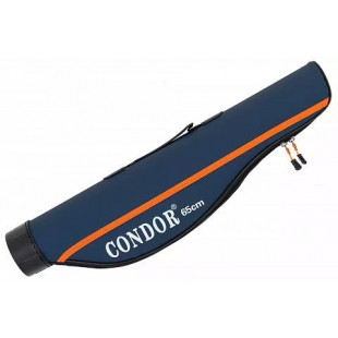 Чехол для зимних удочек Condor L-65 жёсткий цв.синий-оранж