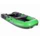 Надувная лодка BoatsMan BT350A (серо-салатовый)
