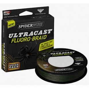 Плетеный шнур Spiderwire Ultracast Fluorobraid  Green 110м 0.33мм