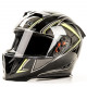 Шлем мото интеграл HIZER J5311 #1 (XL) black/lemon