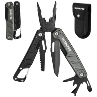 Мультитул (плоскогубцы) WORKPRO 11 in 1 W000326A W014102A