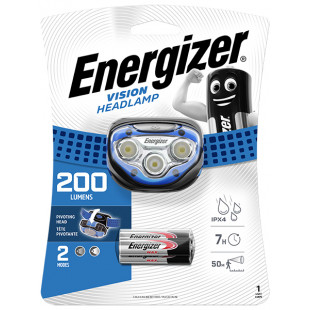 Фонарь ENERGIZER VISION HEADLIGHT200LU
