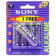 Эл.пит.SONY Stamina PLUS LR6 (1.5V) АА