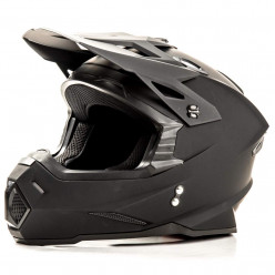 Шлем мото кроссовый HIZER J6801 №3 (L) matt black