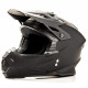 Шлем мото кроссовый HIZER J6801 №3 (L) matt black