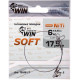 Поводок WIN никель-титан Soft мягкий 6кг 17,5см (2шт)