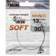 Поводок WIN никель-титан Soft мягкий 13кг 30см (2шт)
