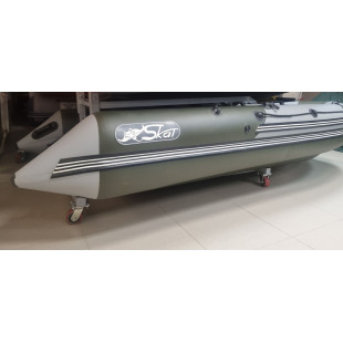 Лодка Reef Triton 390 нд S серый/зеленый (б/у 1 сезон)