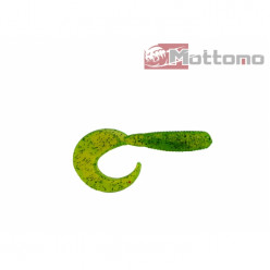 Твистер Mottomo Tornado 5.5см Chartreuse Pepper