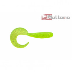 Твистер Mottomo Tornado 5.5см Chartreuse Storm