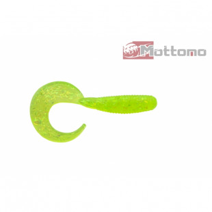 Твистер Mottomo Tornado 5.5см Chartreuse Storm