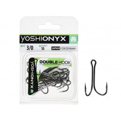 Двойники Yoshi Onyx Double Hook 3/0 BN (уп.10шт)