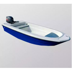 Лодка стеклопластиковая Wyatboat 430 тримаран