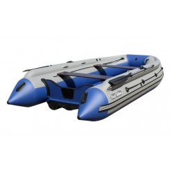 Лодка Reef Triton 340 Fi НД с интегрированным фальшбортом (синий-серый)