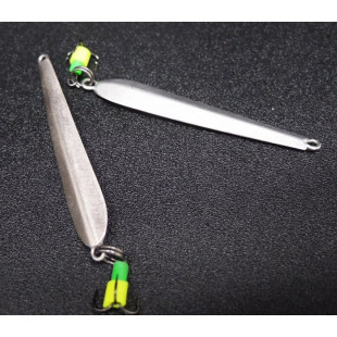 Блесна зимняя Мечик 30мм мельхиор