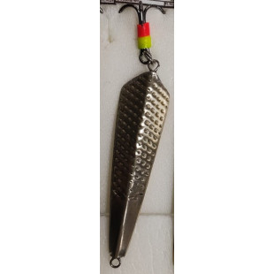 Блесна зимняя Мечик 35мм мельхиор/латунь