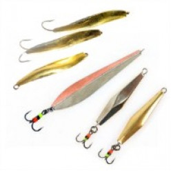 Блесна зимняя вольфрамовая цветная в ассортименте