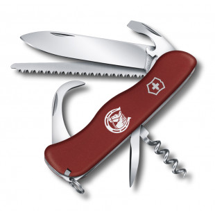 Нож Victorinox Equestrian, 111 мм, 12 функций, с фиксатором лезвия, красный 0.8583