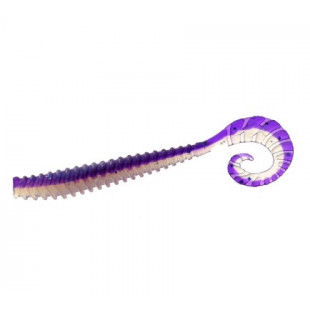 FLAGMAN Виброхвост Icon 2" #0531 Violet/Pearl White 5см 8шт