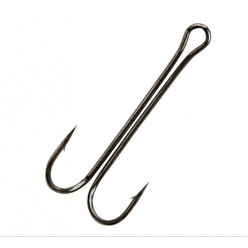 Двойной крючок CF Long tail double hook 4/0 3шт