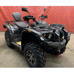 Квадроцикл STELS ATV 600YL LEOPARD K01 2026 карбон (серо-черный)