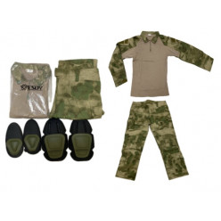 Костюм летний мужской тактический цв. мох р. 2XL