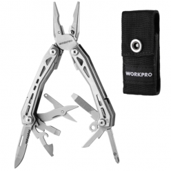 Мультитул (плоскогубцы) WORKPRO 16 in 1 W014097A